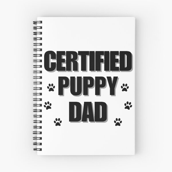 Item preview, Papá de cachorro certificado (negro) designed and sold by NearlyEverythin'.