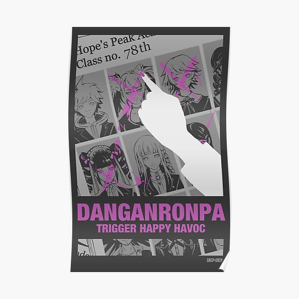 Danganronpa Trigger Heureux Havoc Poster