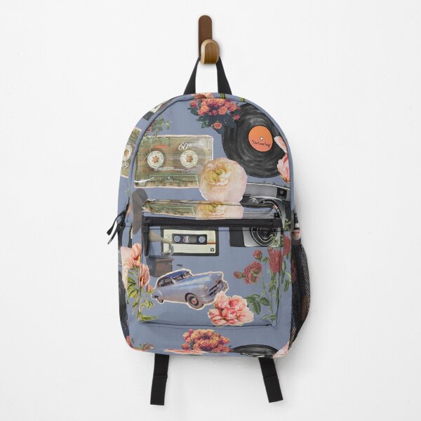 Item preview, Vintage Aesthetic Collage | Retro Music & Floral Art designed and sold by Leo-stella.