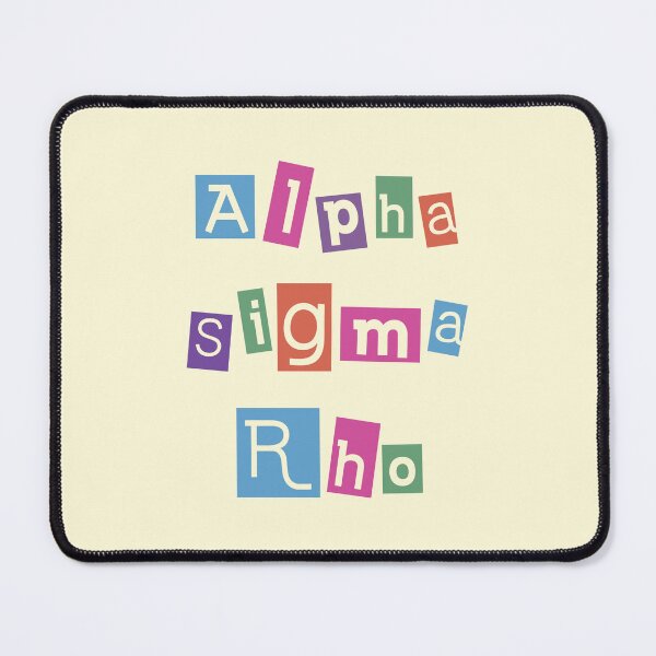 Item preview, Alpha Sigma Rho Colorful Blocks designed and sold by TXSTSwanShop.