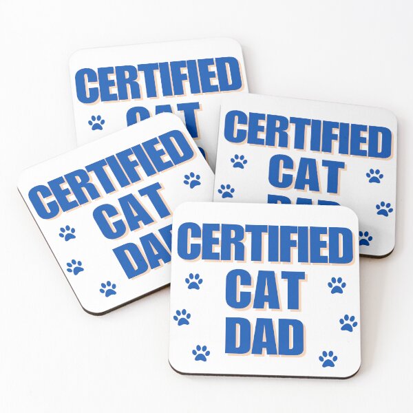 Aperçu de l'œuvre Papa de chat certifié créée et vendue par NearlyEverythin'.