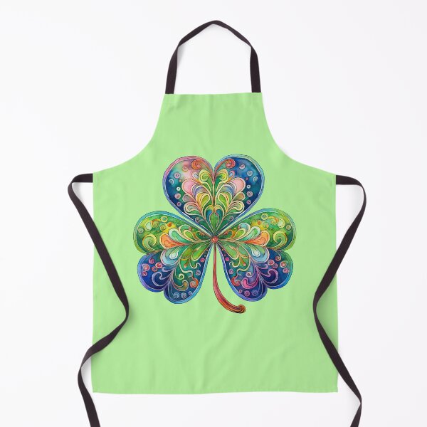 Item preview, St. Patrick’s Day Lucky Watercolor Shamrock designed and sold by Olive and Lily Delights.