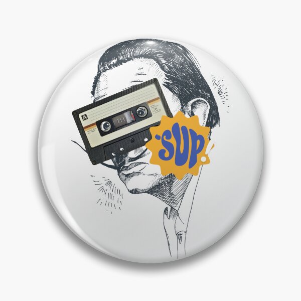 Item preview, Dali with a tape cassette mask designed and sold by 45CreativeClub.