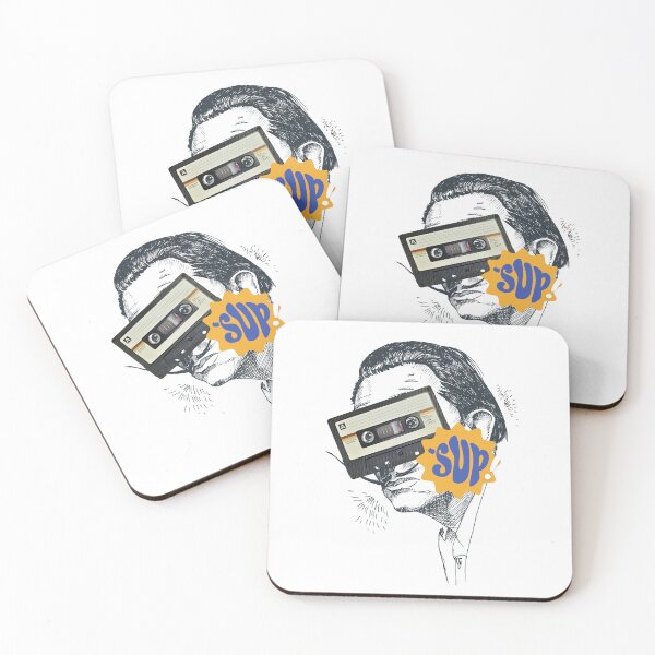 Item preview, Dali with a tape cassette mask designed and sold by 45CreativeClub.