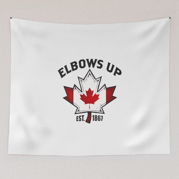Item preview, Elbows Up Canada EST 1867 designed and sold by delacerdaan.