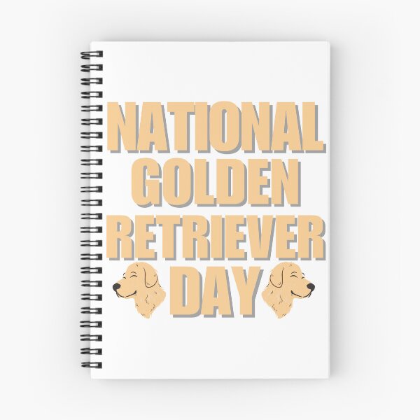 Item preview, Día Nacional del Golden Retriever designed and sold by NearlyEverythin'.