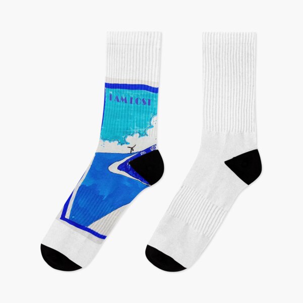 Item preview, I Am Lost – Blue Journey Art designed and sold by diptarka07.