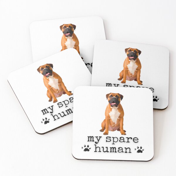 Item preview, Funny French Mastiff "My Spare Human" Design – Perfect Gift for Dog Lovers designed and sold by Fredster1966.