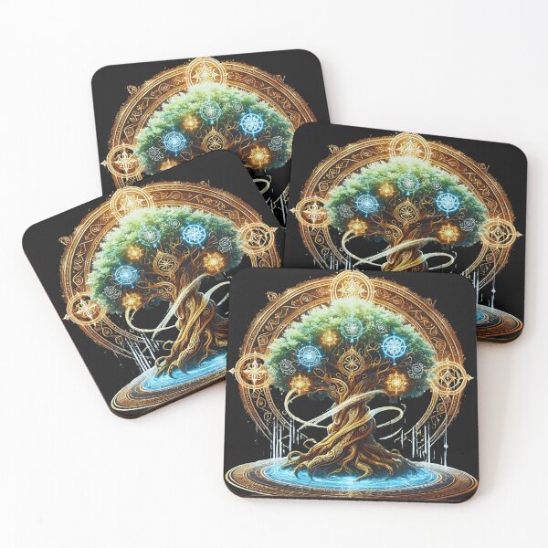 Item preview, Enchanted Tree of Symbols designed and sold by SuperNerdStore.