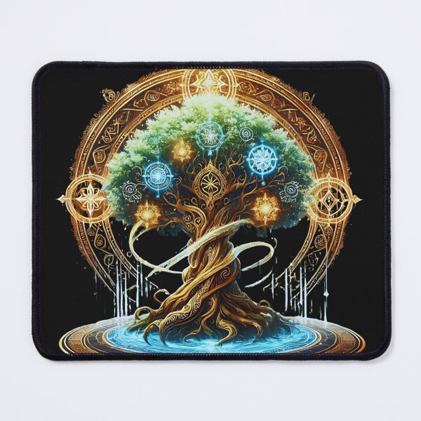 Item preview, Enchanted Tree of Symbols designed and sold by SuperNerdStore.