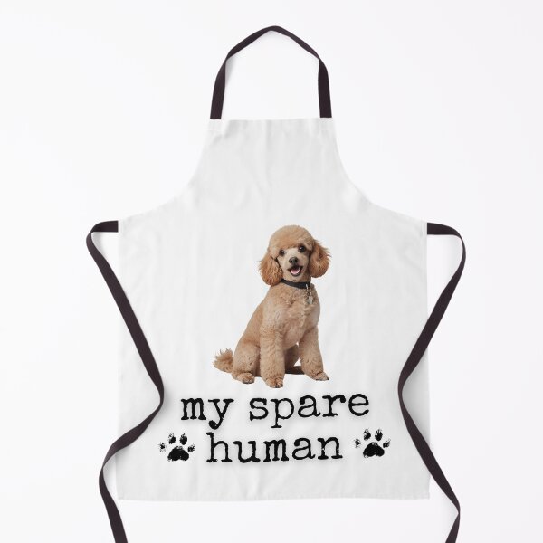 Item preview, Funny Toy Poodle "My Spare Human" Design – Cute Dog Lover Gift designed and sold by Fredster1966.
