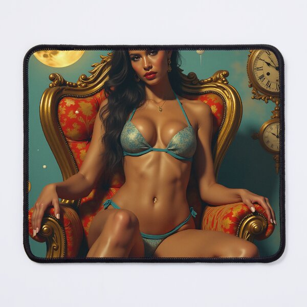 Item preview, Eternal Goddess of Time – Radiant Bikini Art designed and sold by El Alkimizta Art Store.