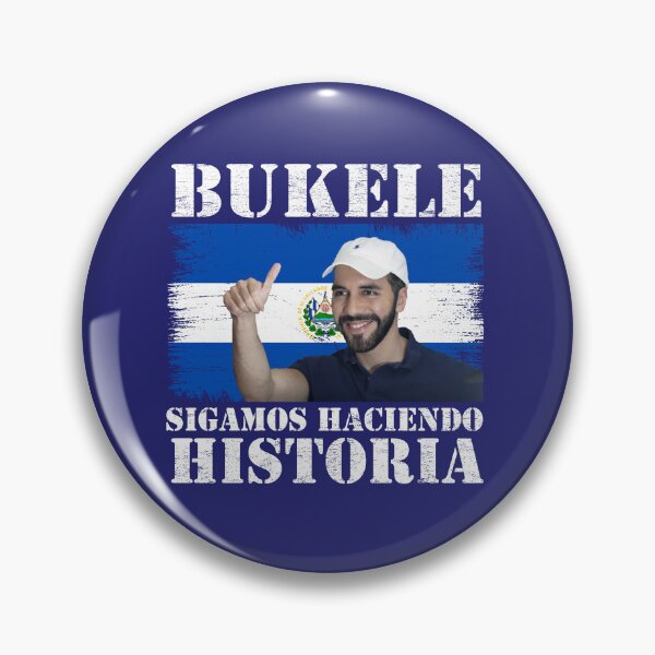 Item preview, Bukele – Sigamos Haciendo Historia designed and sold by El Alkimizta Art Store.