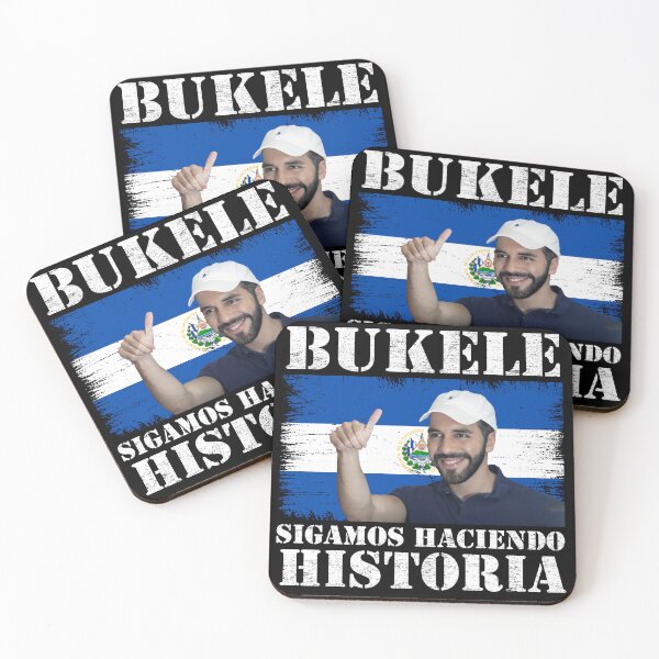 Item preview, Bukele – Sigamos Haciendo Historia designed and sold by El Alkimizta Art Store.