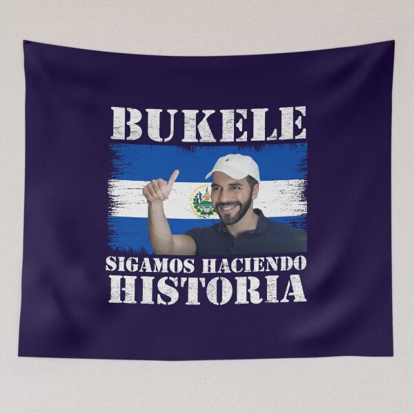 Item preview, Bukele – Sigamos Haciendo Historia designed and sold by El Alkimizta Art Store.