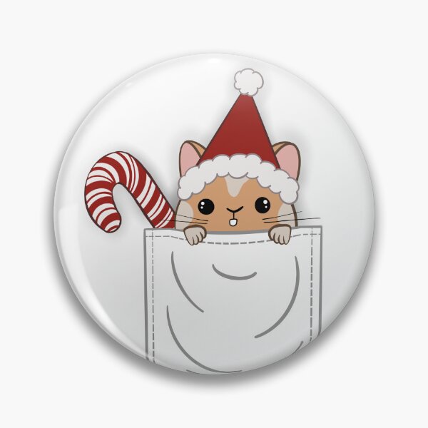 Item preview, Christmas Hamster in My Pocket designed and sold by makell-creates.
