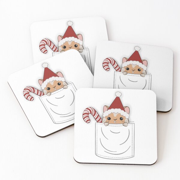 Item preview, Christmas Hamster in My Pocket designed and sold by makell-creates.
