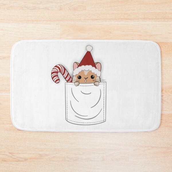 Item preview, Christmas Hamster in My Pocket designed and sold by makell-creates.