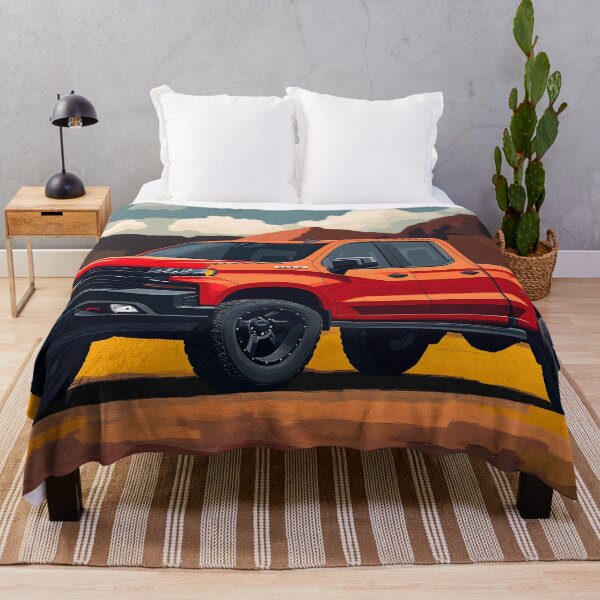 Item preview, Red Power: Digital Pop Art Chevrolet Silverado II designed and sold by AutoPopStudio.