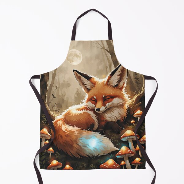 Item preview, Mystical Fox in Enchanted Forest designed and sold by Nickyayee.