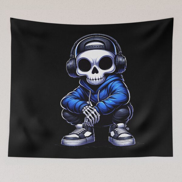 Item preview, Lil' Skullcandy – Droppin' Beats and Breakin' Bones! designed and sold by My Team Designs.