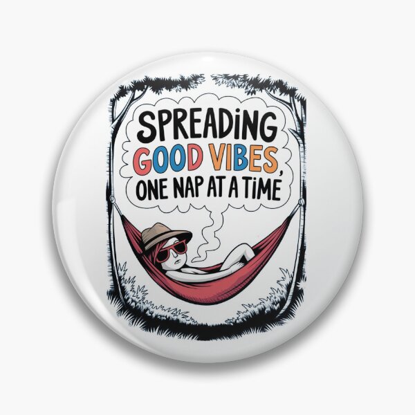 Item preview, Spreading Good Vibes, One Nap at a Time designed and sold by ZAIKY DREAMS.
