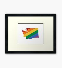 Washington Pride Framed Print