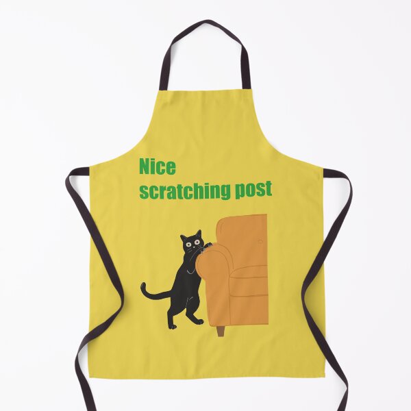Item preview, Mischievous cat art : Nice scratching post Yellow version designed and sold by TheGrandLordCat.