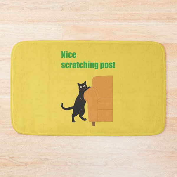 Item preview, Mischievous cat art : Nice scratching post Yellow version designed and sold by TheGrandLordCat.