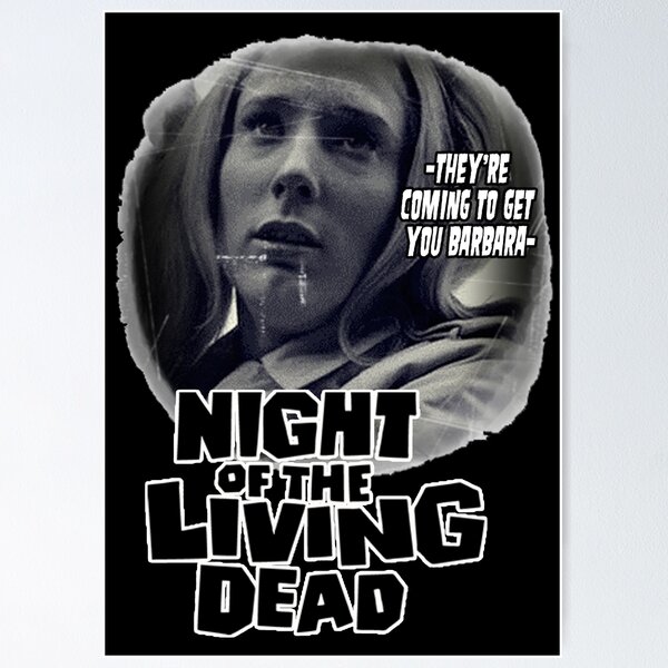 Item preview, Barbara-Night Of The Living Dead designed and sold by merchofthedead.