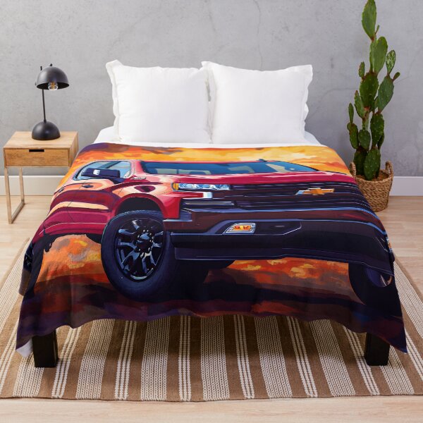 Item preview, Red Power: Digital Pop Art Chevrolet Silverado VIII designed and sold by AutoPopStudio.