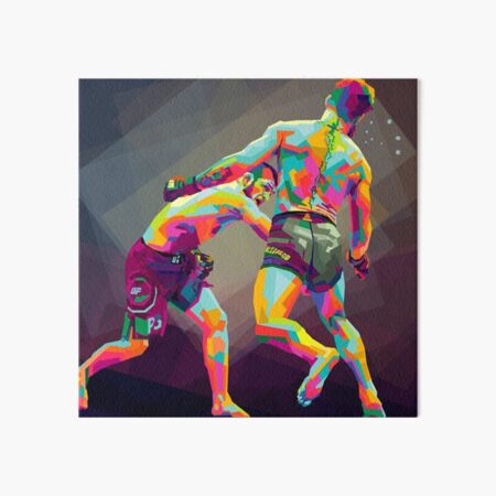 Item preview, Khabib vs Conor Painting designed and sold by pameLlapOllis.