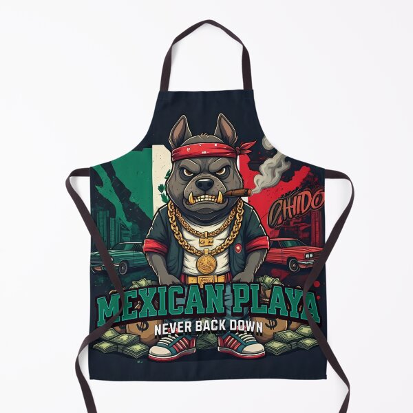 Item preview, Mexican Playa – Never Back Down designed and sold by El Alkimizta Art Store.