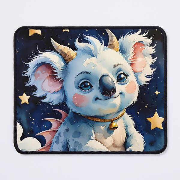 Item preview, Moonlit Koala Dragon – Dreamy Sky Guardian designed and sold by Nickyayee.