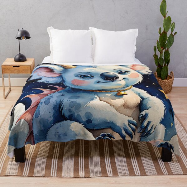 Item preview, Moonlit Koala Dragon – Dreamy Sky Guardian designed and sold by Nickyayee.