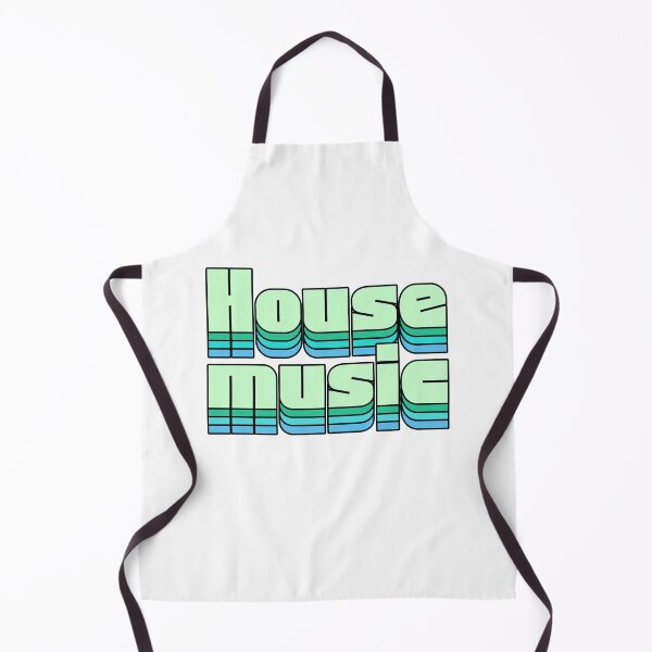 Item preview, HOUSE MUSIC - Staged Gradient Vibes (Green) designed and sold by Discothreadz.