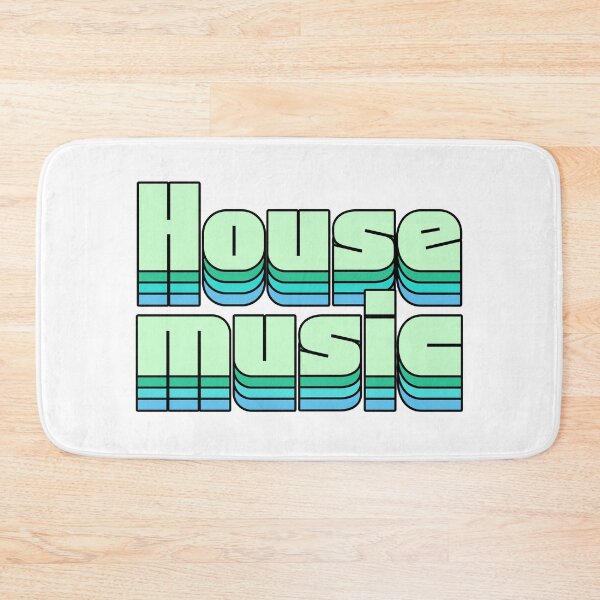Item preview, HOUSE MUSIC  - Staged Gradient Vibes (Green)  designed and sold by Discothreadz.