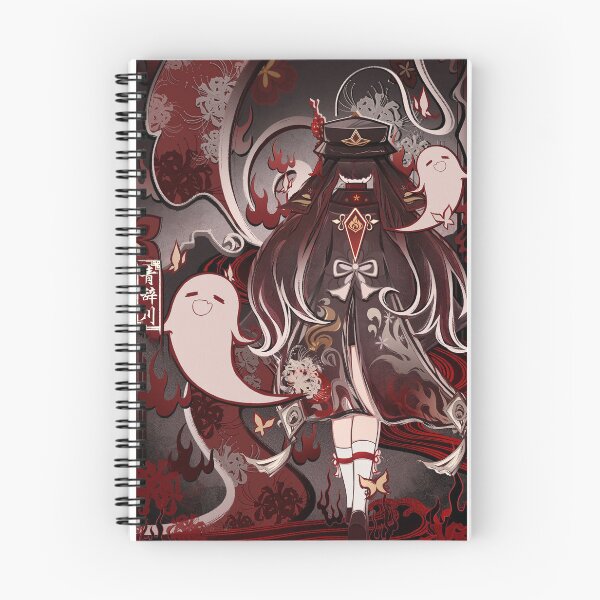 Item preview, hutao Genshin imapct wallpaper designed and sold by bashhonkdesign.