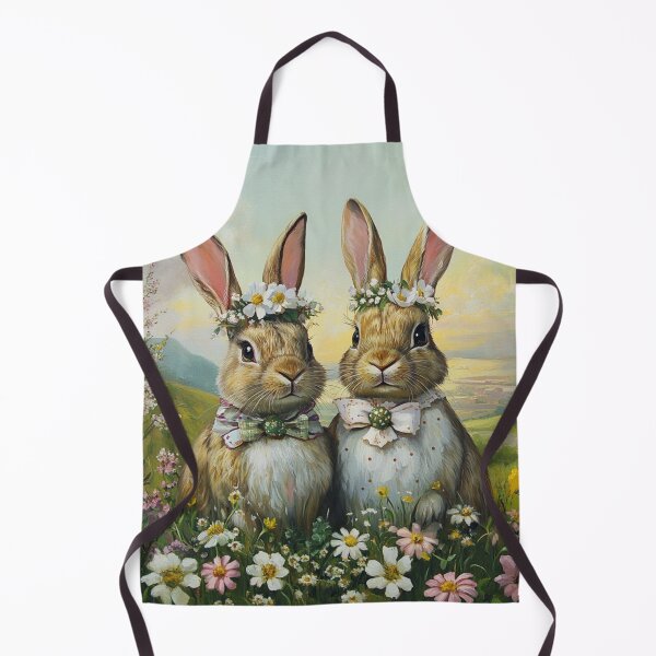 Item preview, Easter Bunnies in Blossoms designed and sold by WinfinityStudio.