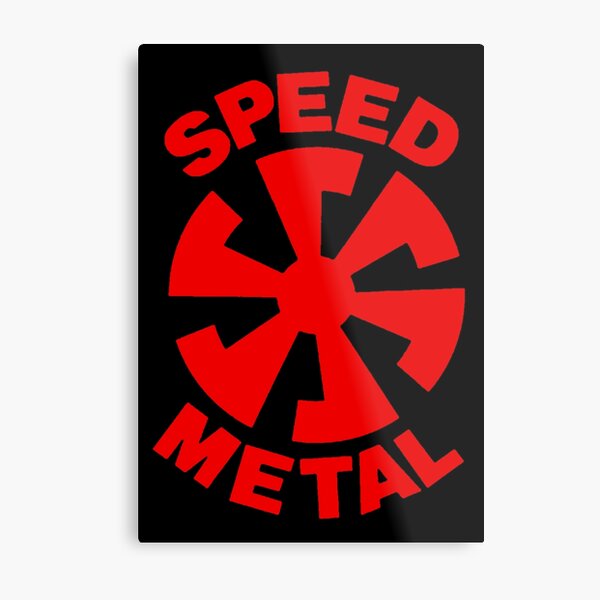 Aperçu de l'œuvre MÉTAL VITESSE créée et vendue par merchofthedead.