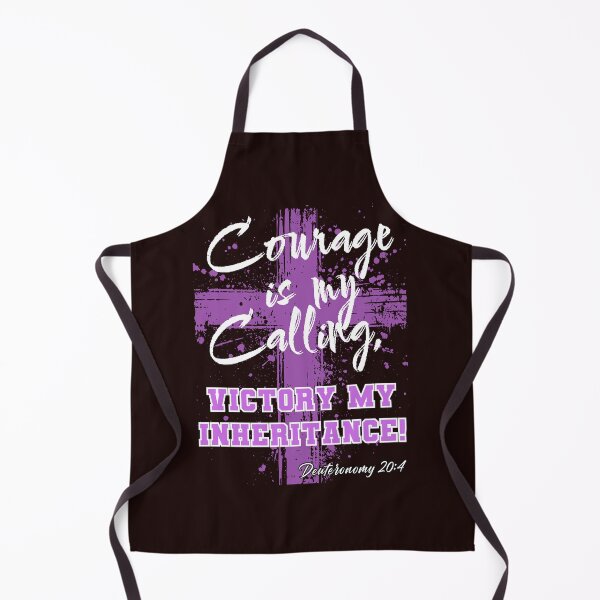 Item preview, Bold Christian Declaration - Courage and Victory go hand in hand designed and sold by PolynesianGrace.