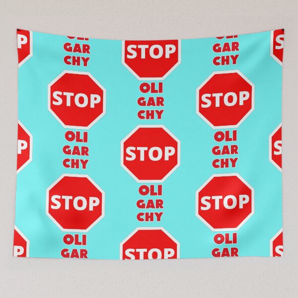 Item preview, Stop oligarchy designed and sold by Mauswohn.