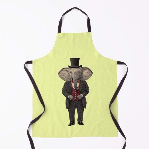 Item preview, funny elephant in a tailcoat designed and sold by Mauswohn.