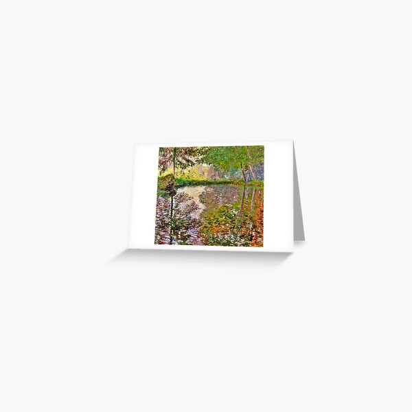 Item preview, The Lake Montgeron, 1876 by Claude Monet. designed and sold by CristalleLisa.