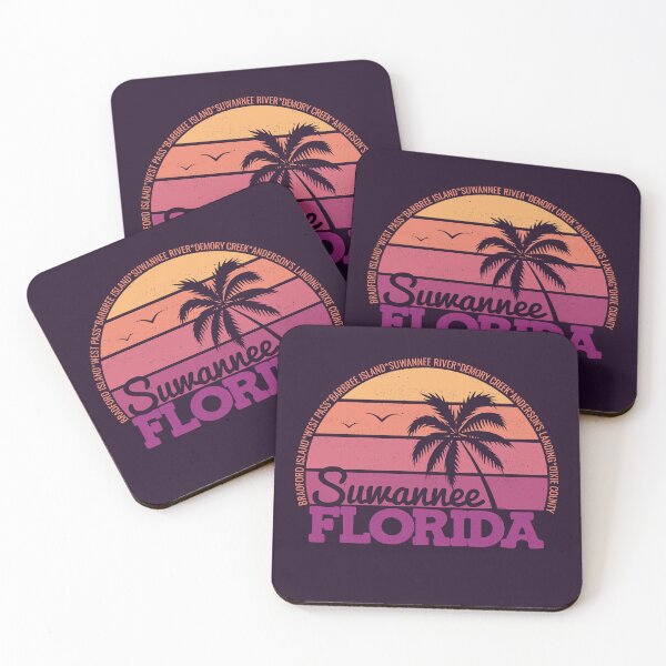 Item preview, Suwannee Florida Retro Sunset Local Pride Logo designed and sold by CRHPOD20.