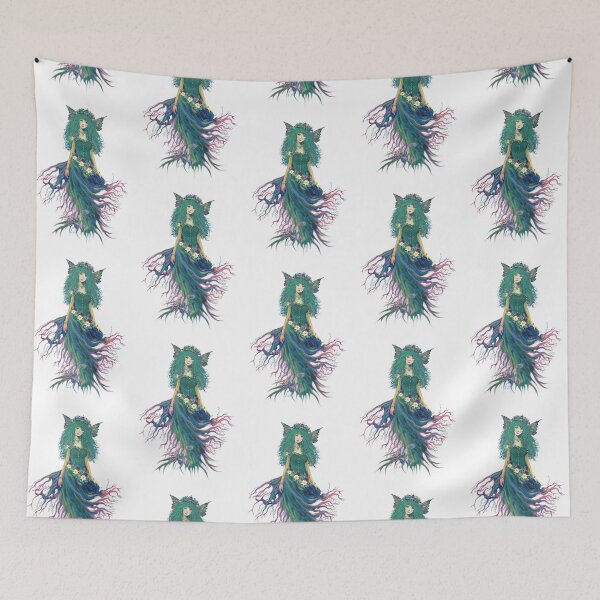 Item preview, Green Tree Fairy designed and sold by Tracey Warren Art.
