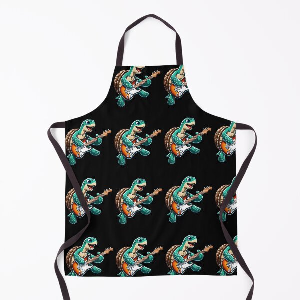 Item preview, Sea Turtle Guitarist Electric Guitar Concert Music Lover designed and sold by rafaeltto.