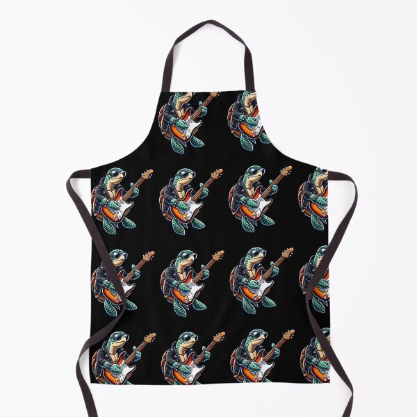 Item preview, Sea Turtle Guitarist Electric Guitar Concert Music Lover designed and sold by rafaeltto.