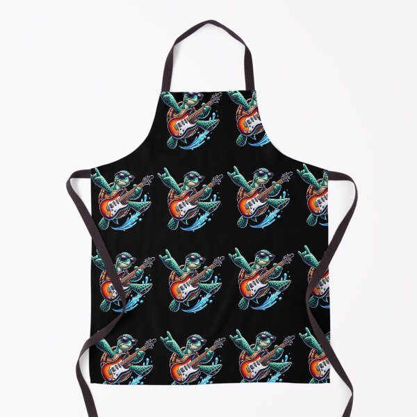 Item preview, Sea Turtle Guitarist Electric Guitar Concert Music Lover designed and sold by rafaeltto.