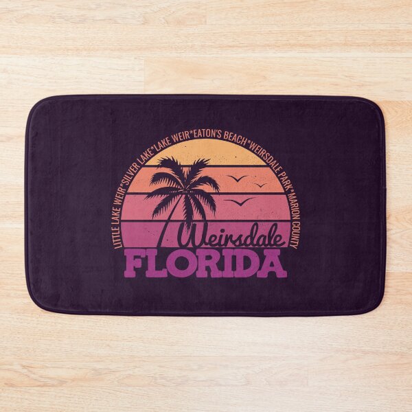 Item preview, Weirsdale Florida Retro Sunset Local Pride Logo designed and sold by CRHPOD20.